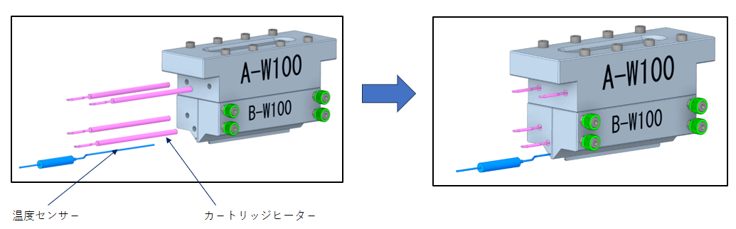 加温式ダイヘッド